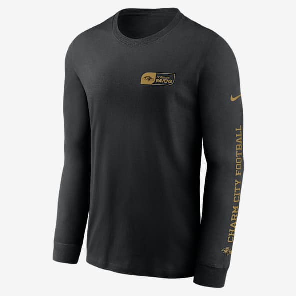 Baltimore Ravens Long Sleeve Shirts. Nike
